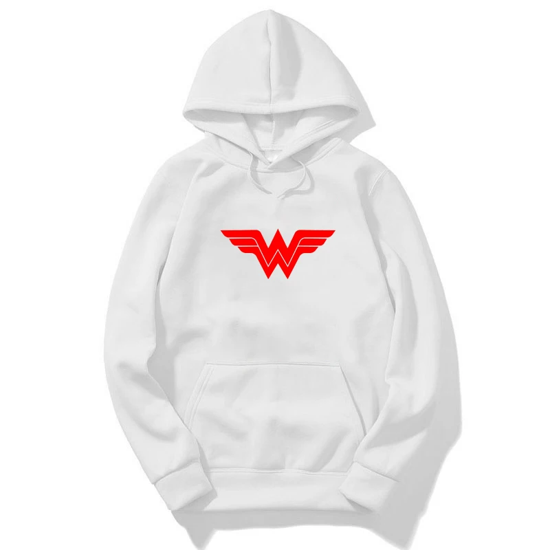 3 Wonder Woman мужской худи-свитшот Женская Толстовка Harajuku розовая одежда пуловер с длинным рукавом Толстовка Зимняя негабаритная Толстовка - Цвет: 3