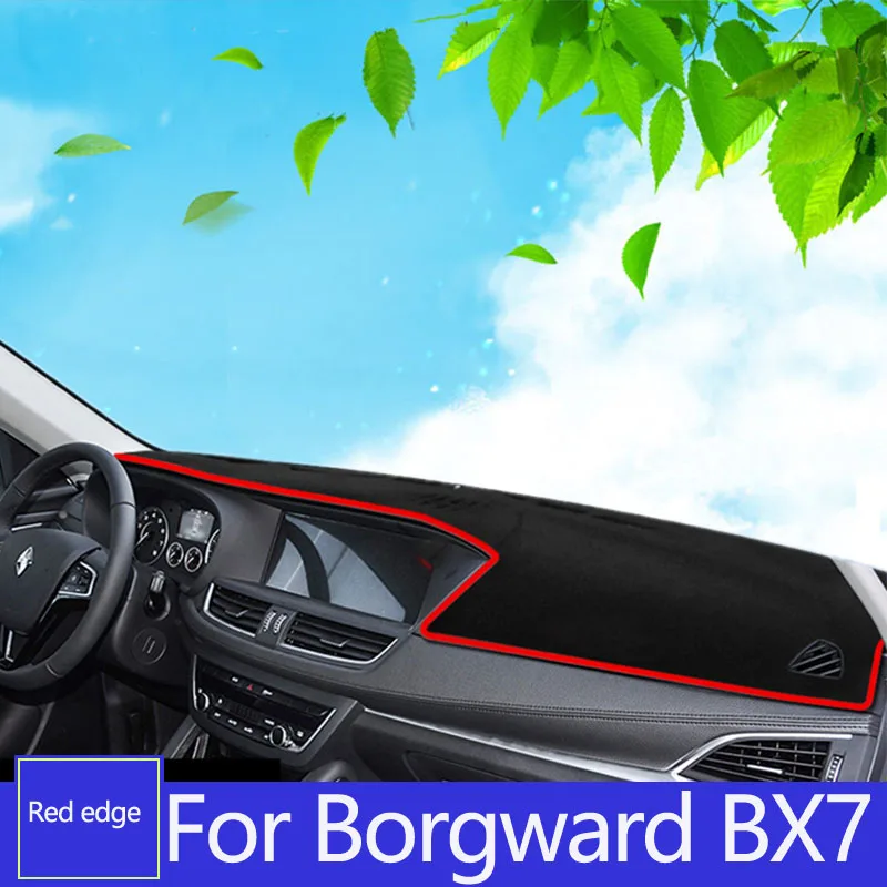 

For Renault Koleos Borgward BX7 Correga Car Dashboard Cover Mat Pad Dashmat Avoid Light Pad Sun Shade Instrument 2009-2016 2019