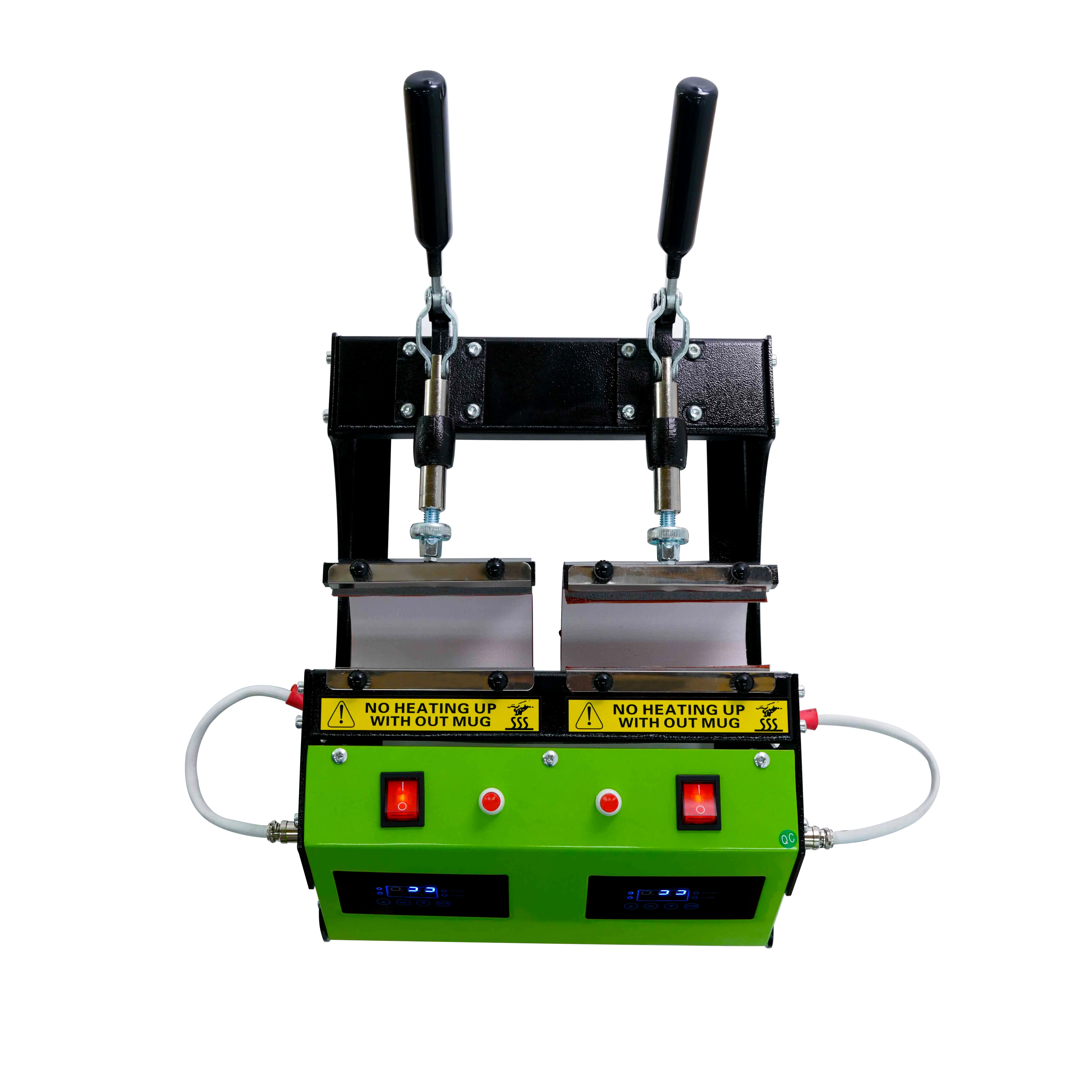 Новые двойные станции 2 в 1 термопресс сублимационная машина для переноса кружек