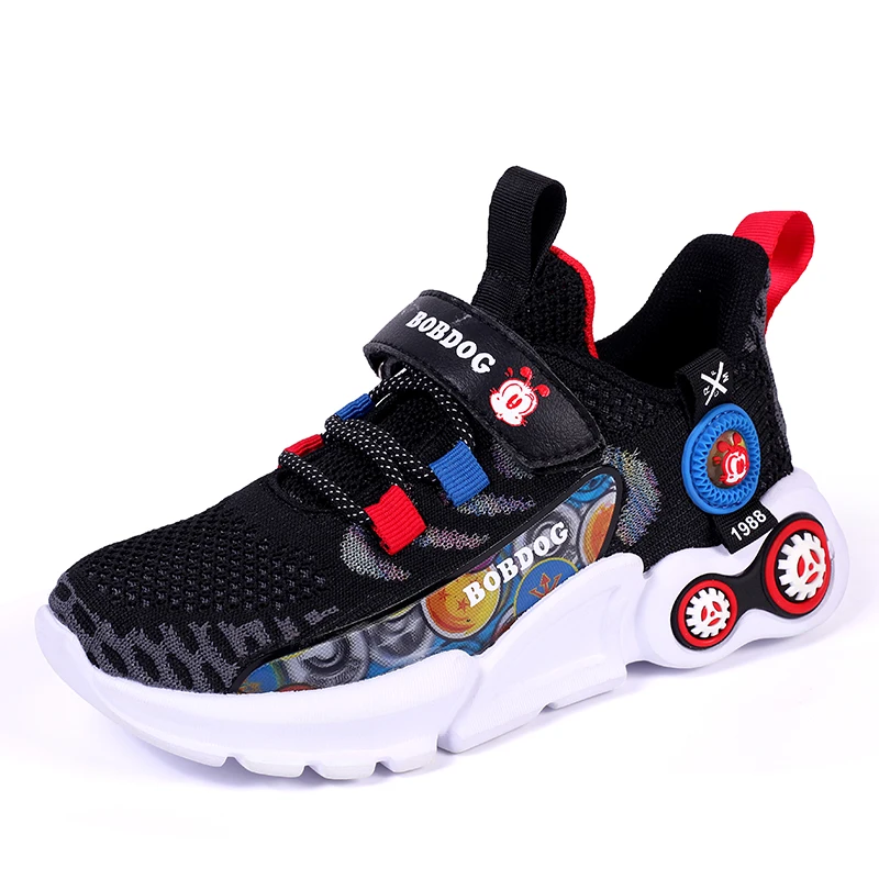 

Кроссовки для мальчиков и девочек, Спортивная повседневная обувь, дышащие сетчатые, для бега, школьная обувь