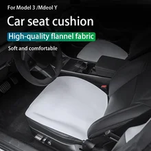 Car seat cushion cover For tesla model 3/model y Flannel seat cover Flannel fabric seat cover protects car seat interior accesso