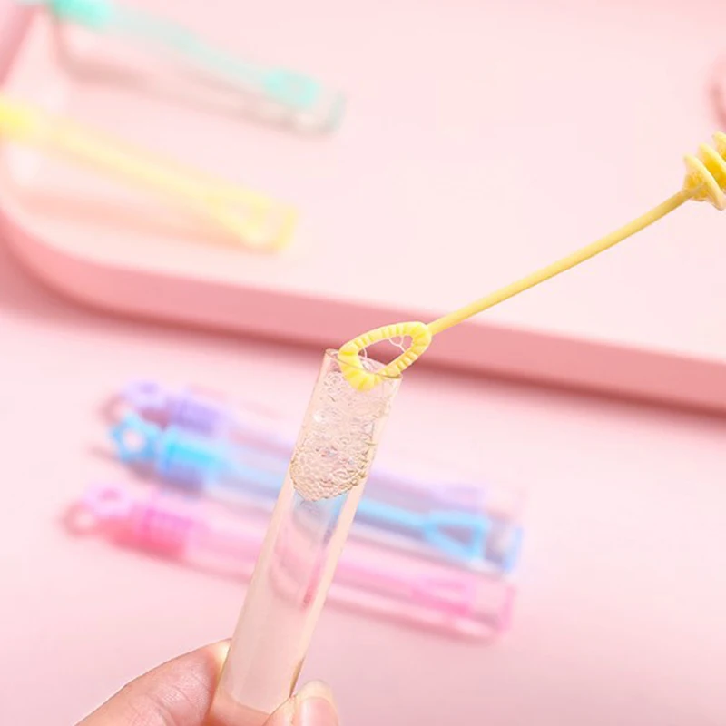 

1Pc Star Heart Empty Bubble Soap Bottles Wedding Birthday Party Decoration Children's Toy Bubbles Maker Kids Outdoor Bubble