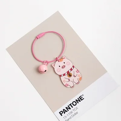 

Tranditioal Chinese Protective Talisman Good Luck Fortune Amulet Keychain Key Chain For Women Car Bag Pendent Keyring