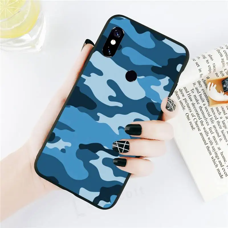 

Camouflage Pattern Camo military Army Phone Case black For Xiaomi Redmi mi note 7 8t 9 9t 9s 8 10 10t 11 pro lite K20 max 3