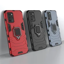 Holer Case For OPPO Reno 6Z Cover For OPPO Reno 6Z Capas Armor Kickstander Shockproof Magnetic Holder Case For Reno 6 6Z Fundas