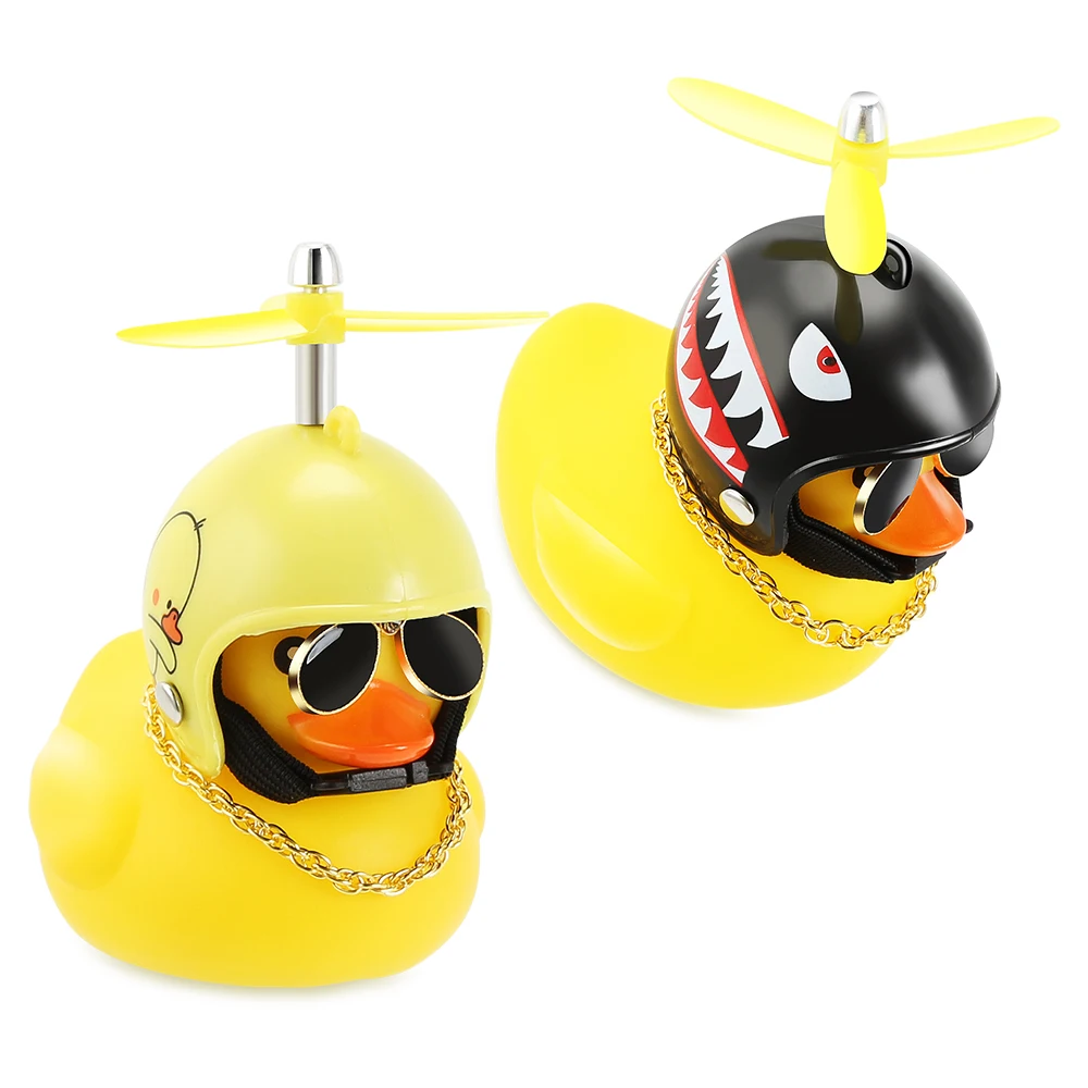 Шлем с разбитым ветром маленькая Желтая утка автомобильные аксессуары для Subaru