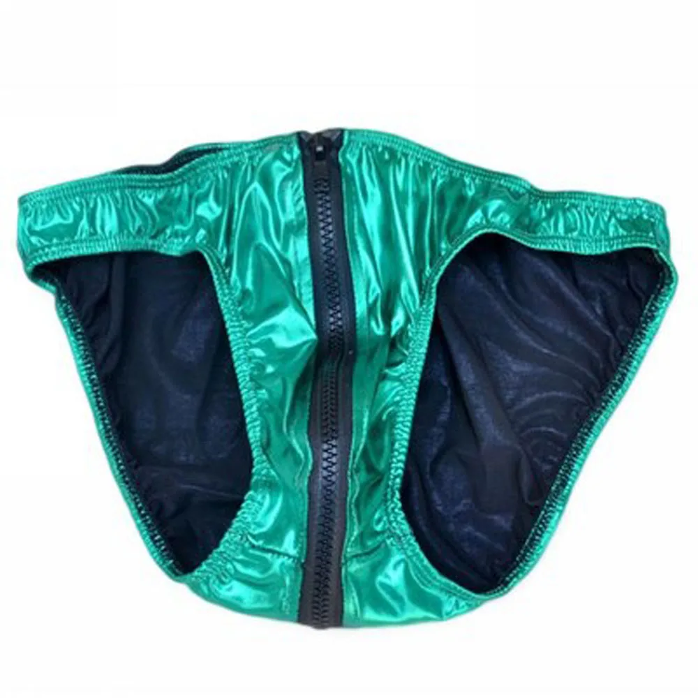 Мужское нижнее белье из ПУ кожи с заниженной талией сексуальные мужские трусы