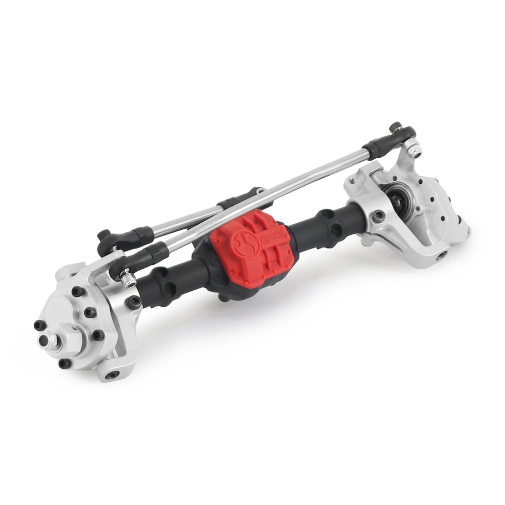 SCX10 сплав портал передние и задние оси с усовершенствованными частями рулевого