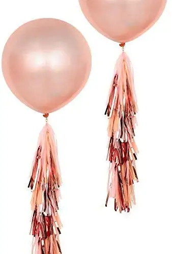 36 дюймов гигантские розовые золотые свадебные гелиевые шары с винно красным кофе