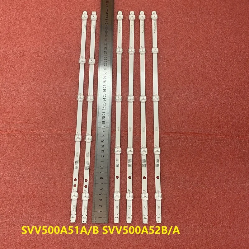 Светодиодная лента 6 шт. для D50F289M4CW JVC LT-50C750 50HB6T72U P50D300FP VES500UNDA-2D-N11 VES500UNDC-2D-N12 078HS