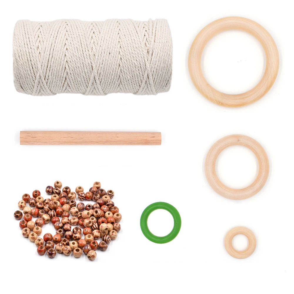 Настенная подвеска сделай сам домашняя настенная льняная веревка набор для