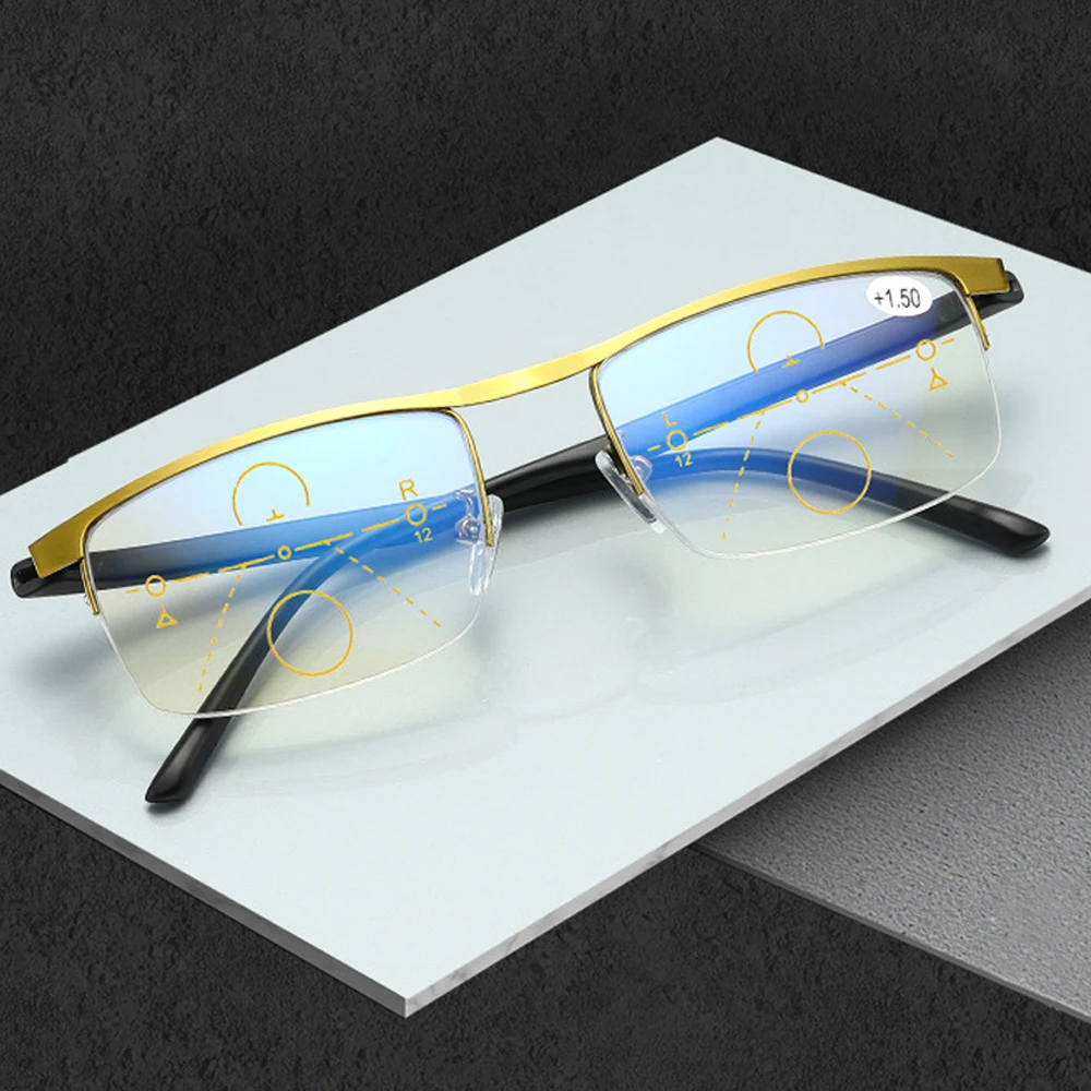 Модные мужские и женские очки с защитой от сисветильник прогрессивные для чтения