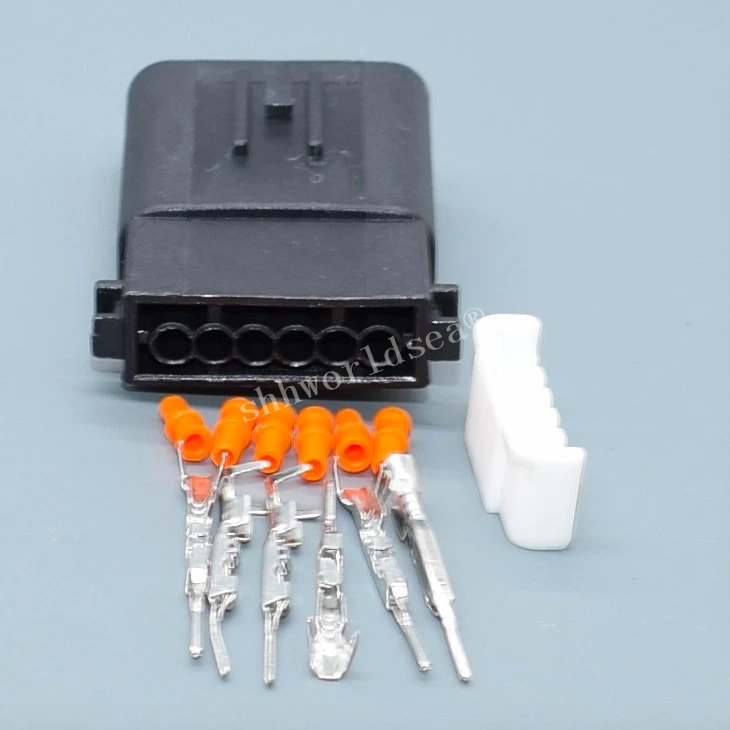 

Shhworldsea 6-контактный разъем «папа» для Toyota Camry Corolla, реверсивный радар, электрический разъем для глаз 90980-12303 6189-1083