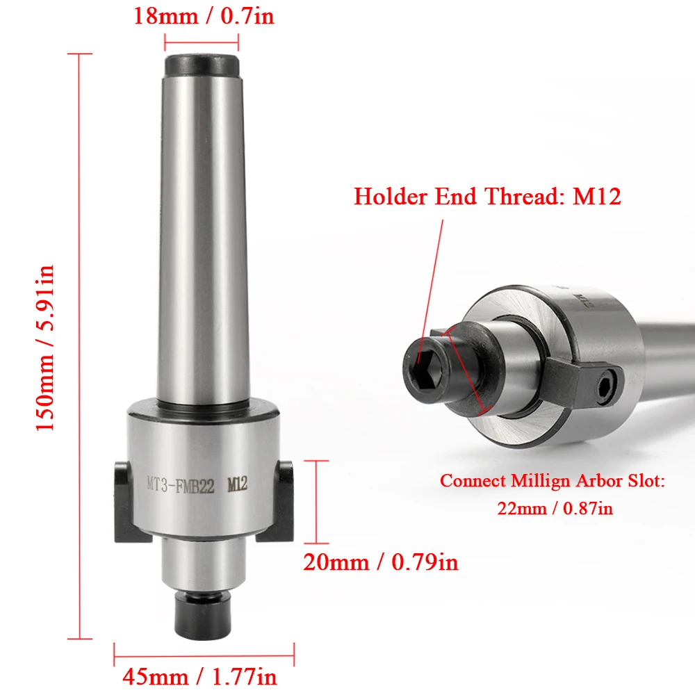 

1 шт. MT3 FMB22 M12 резьба FMB22 M16 MT2 FMB22 M10 фреза Arbor Morse конический Патрон держатель инструмента