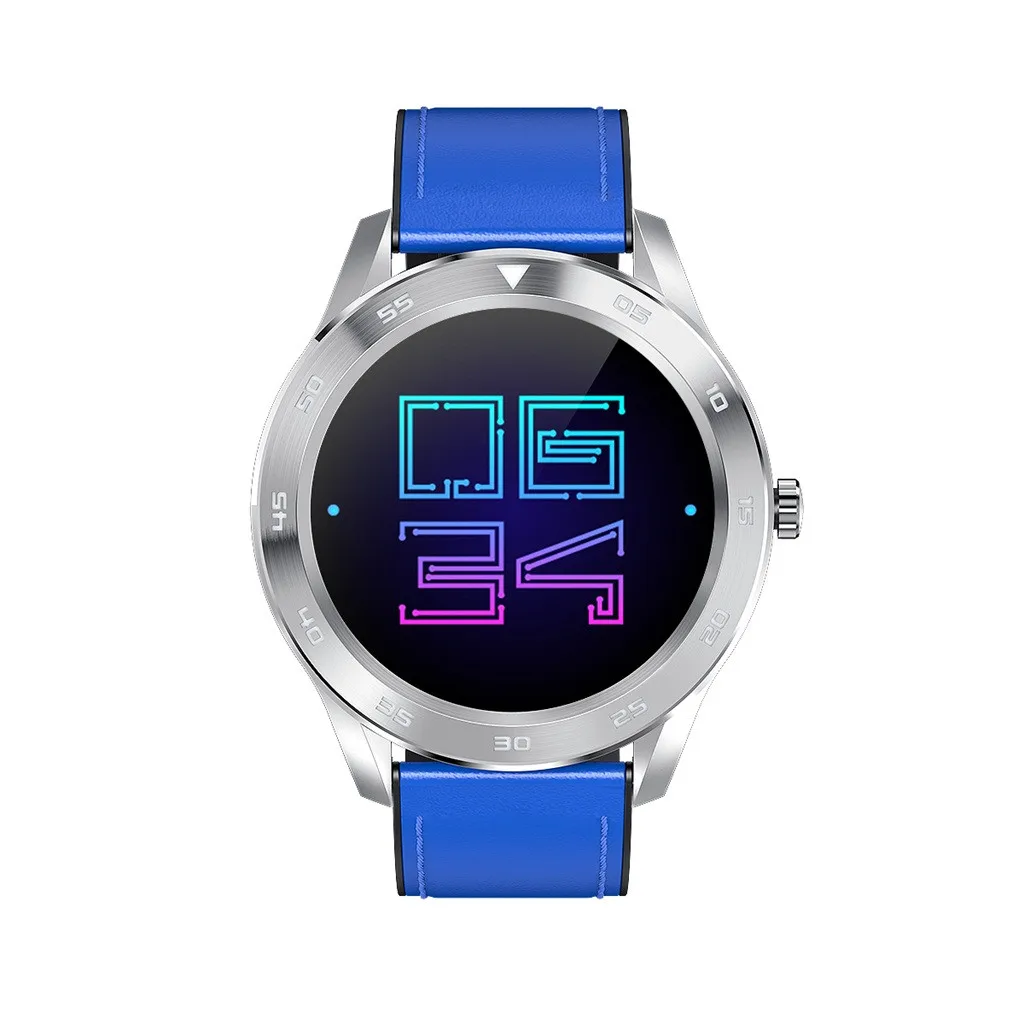 Smarcent DT98 Смарт-часы фитнес-трекер 1,3 дюймов IP68 Водонепроницаемый Полный сенсорный экран спортивный фитнес-Браслет Смарт-часы