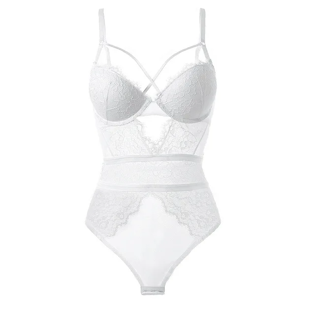 

ladies underwear bra one Sexy lace underwear women's small breasts gather, ventilate and micro shape one-piece dress belt bra