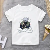 naruto hatake kakashi manga t shirts kids anime print girls clothes harajuku hip hop tees unisex tops t shirts boys streetwear