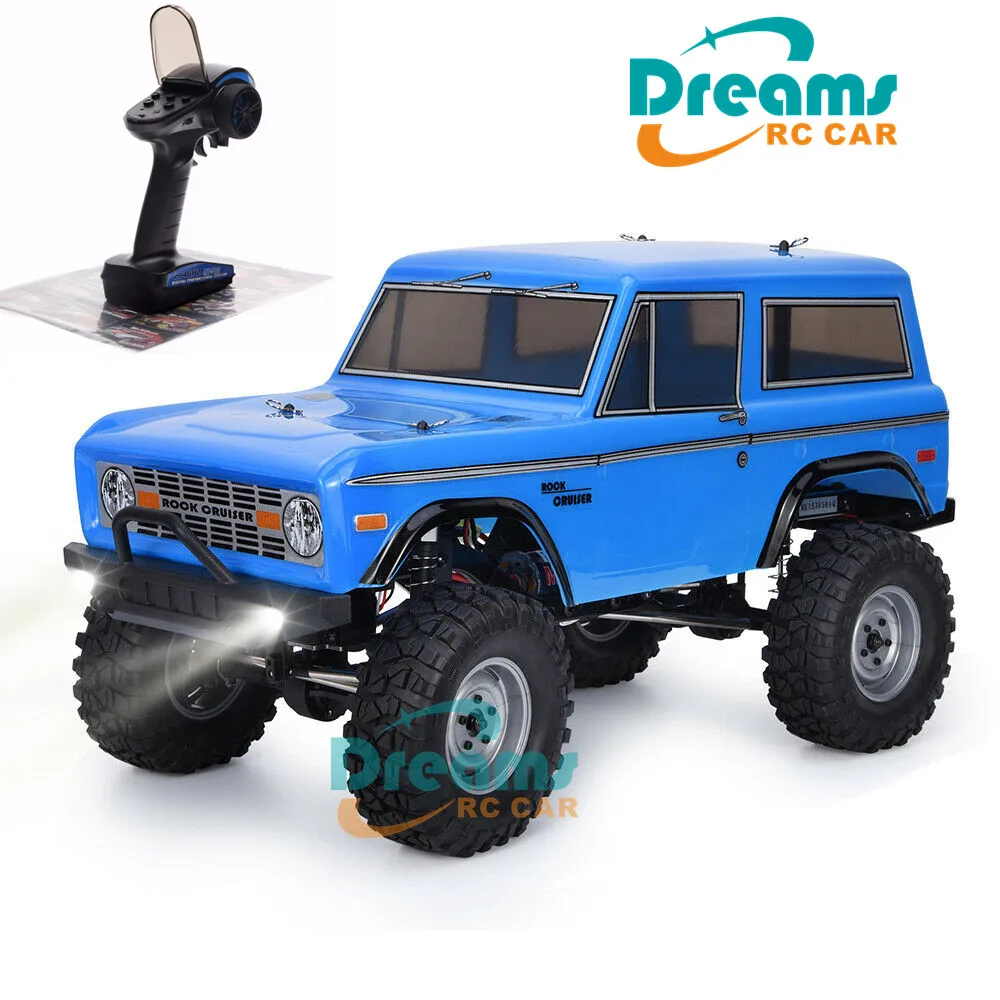 RGT Радиоуправляемый автомобиль 1:10 полноприводный внедорожный грузовик Rock Crawler RTR