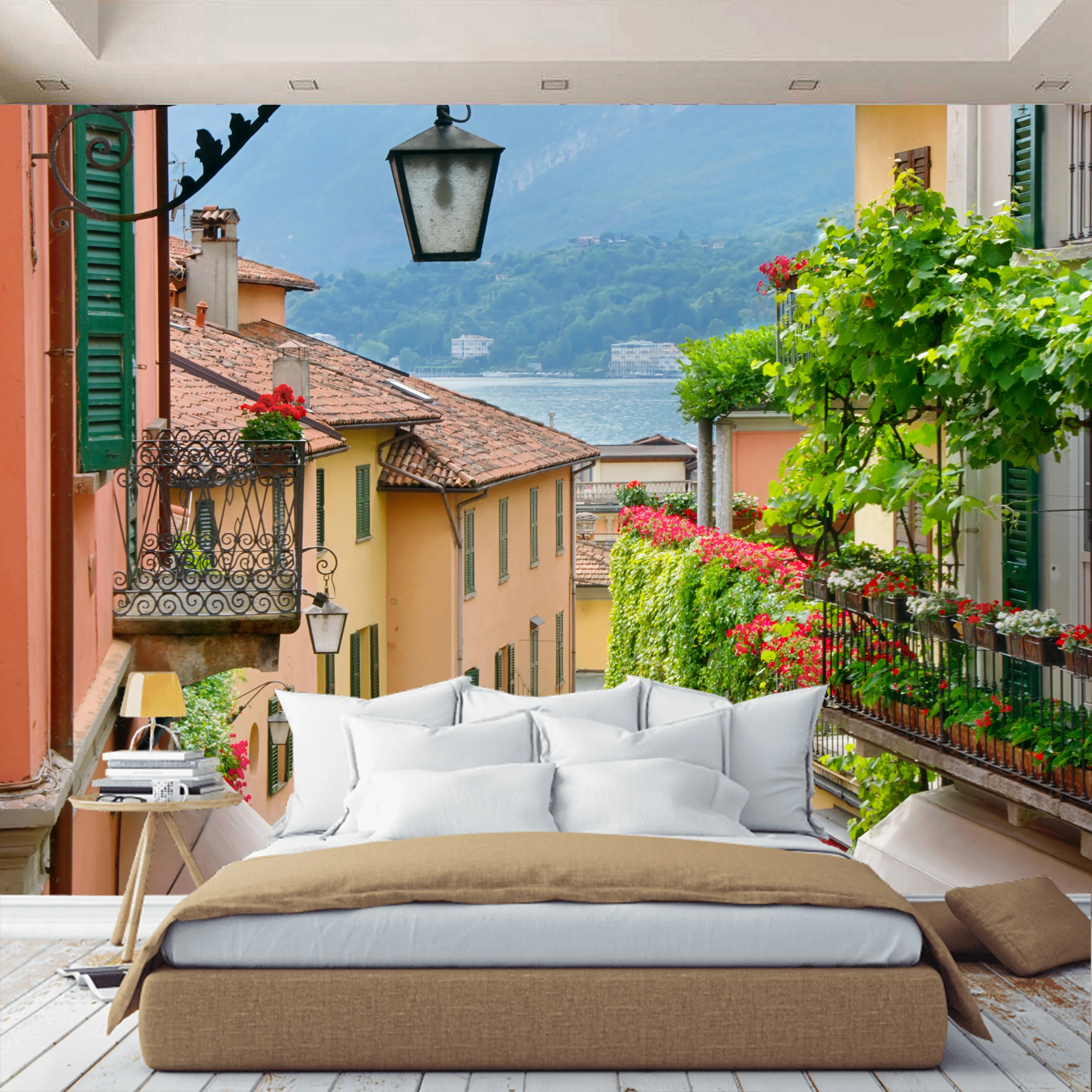 Дом с террасой фотообои