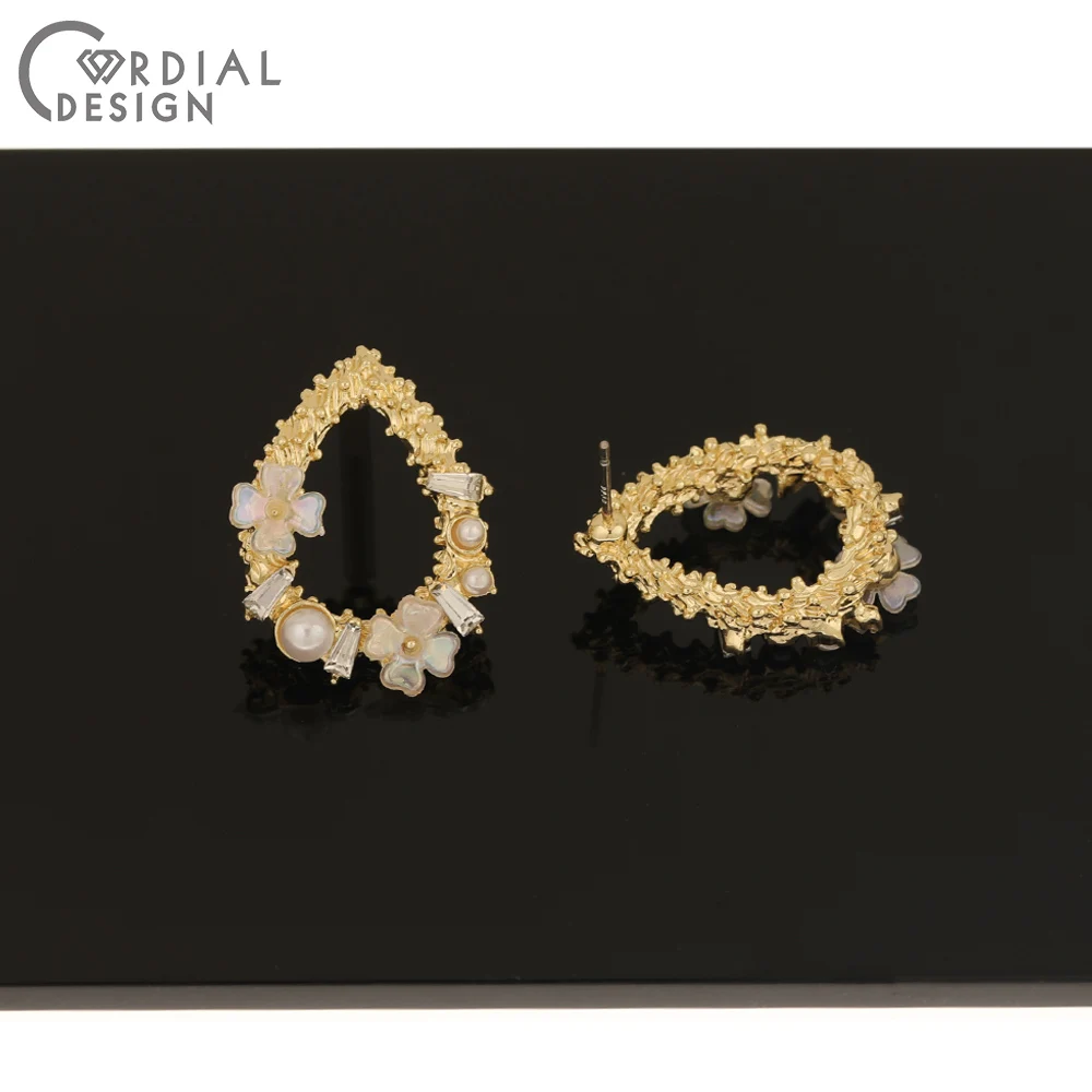 

Cordial Design 40Pcs Jewelry Accessories/Hand Made/Earrings Stud/Imitation Pearl/DIY Earring Making/Jewelry Findings & Component