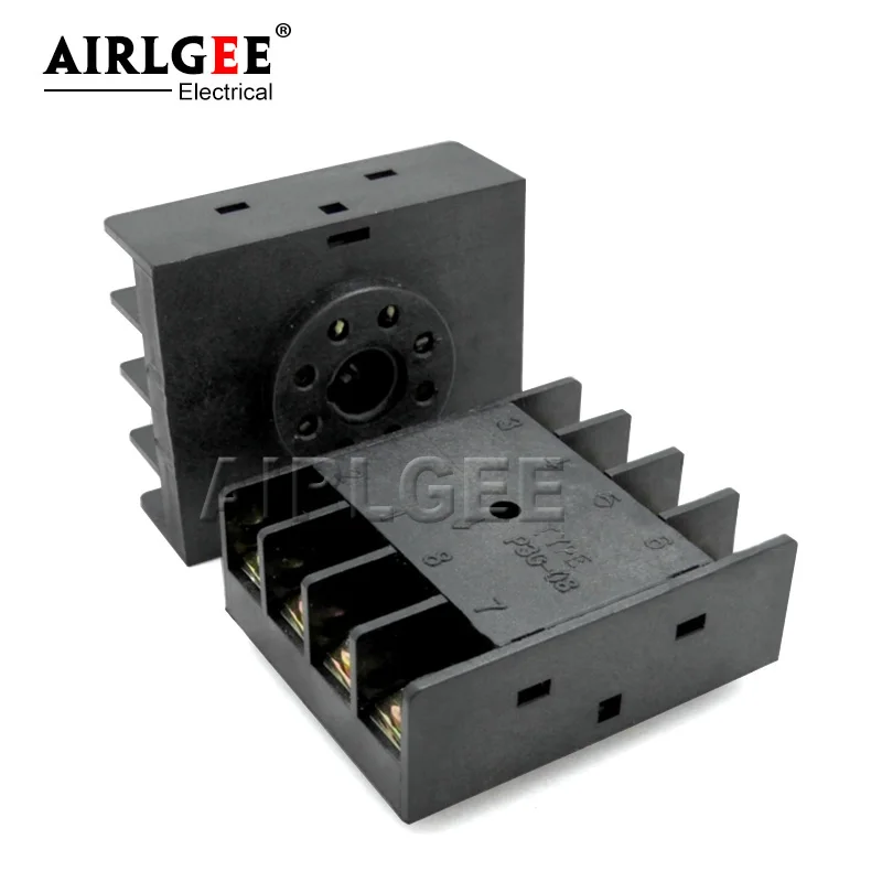 P3G 08 основание релейного разъема Держатель реле для ST3P DH48S AH3 MK2P времени обратного