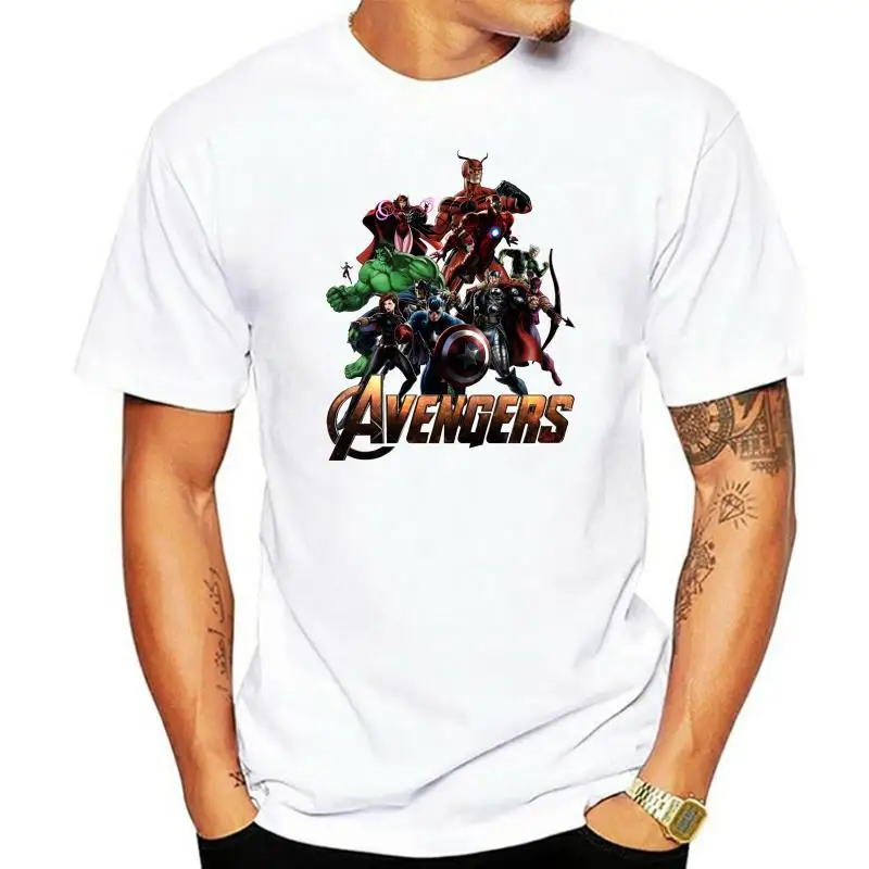 

Avenger Assemble New T- Shirt Short Slevee 100% Cotton made in US