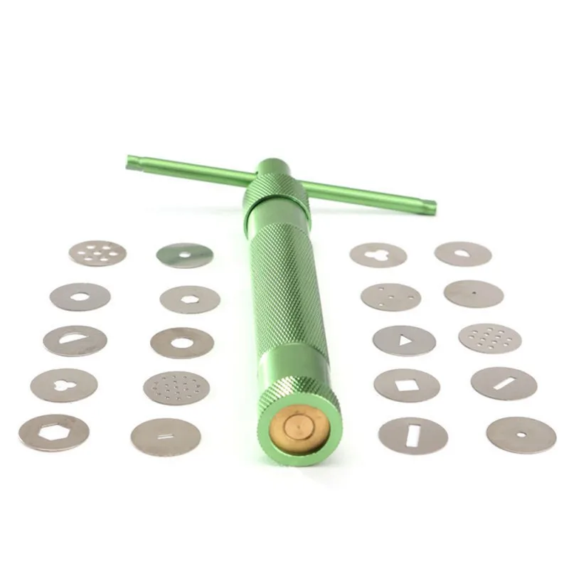 Высококачественный экструдер из зеленой глины скульптура пистолет глина