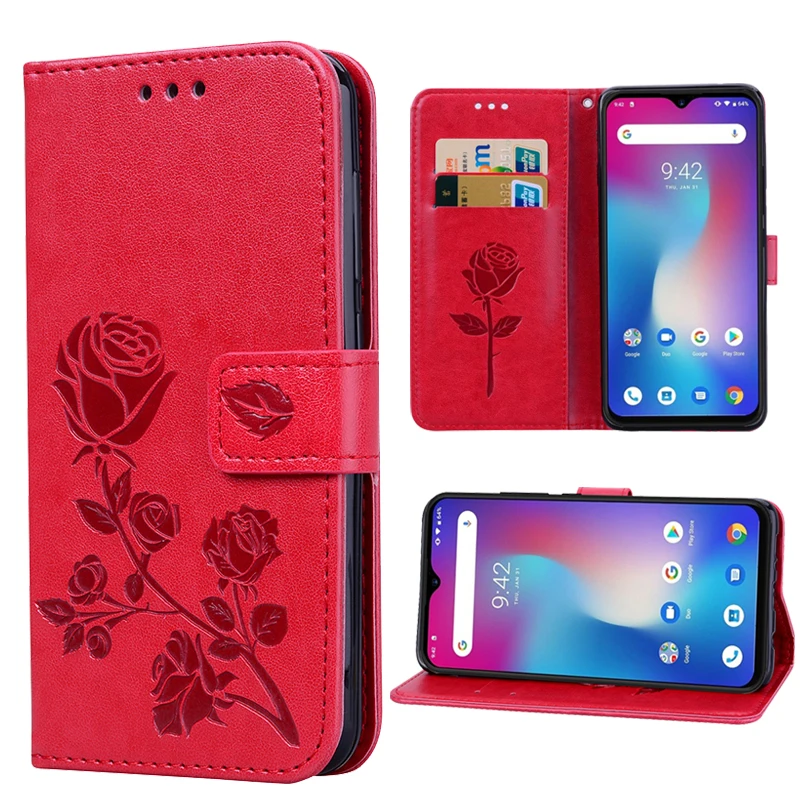 Leather Case for Meizu M10 Flip Wallet Coque Magnetic Silk Pattern Card Cover Bag | Мобильные телефоны и аксессуары