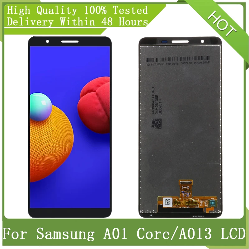 5 3 &quotAMOLED для SAMSUNG GALAXY A01 Core A013 A013F A013G A013M/DS SM ЖК дисплей сенсорный экран дигитайзер