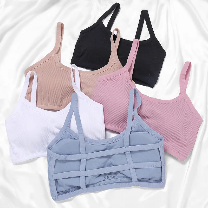 

Solid Color Sports Bra Women Tube Top Fitness Sportswear Sport Top Bras For Yoga Gym Female Underwear Running Bralette Tank Tops