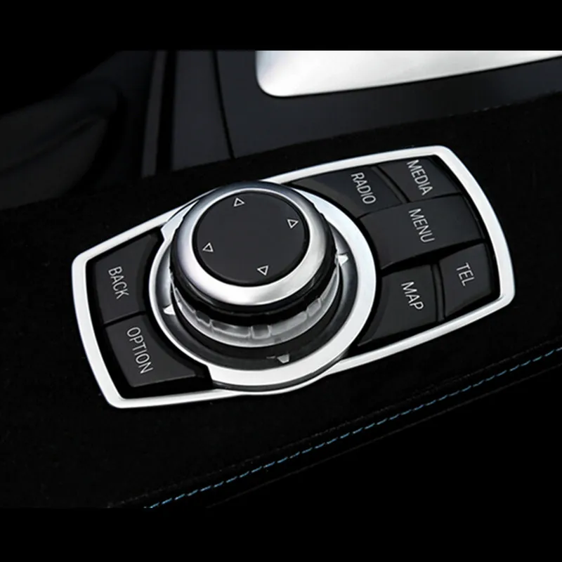 Подлокотник для консоли Мультимедийные кнопки Обложка рамы накладки BMW X1e84 X5 e70 f15