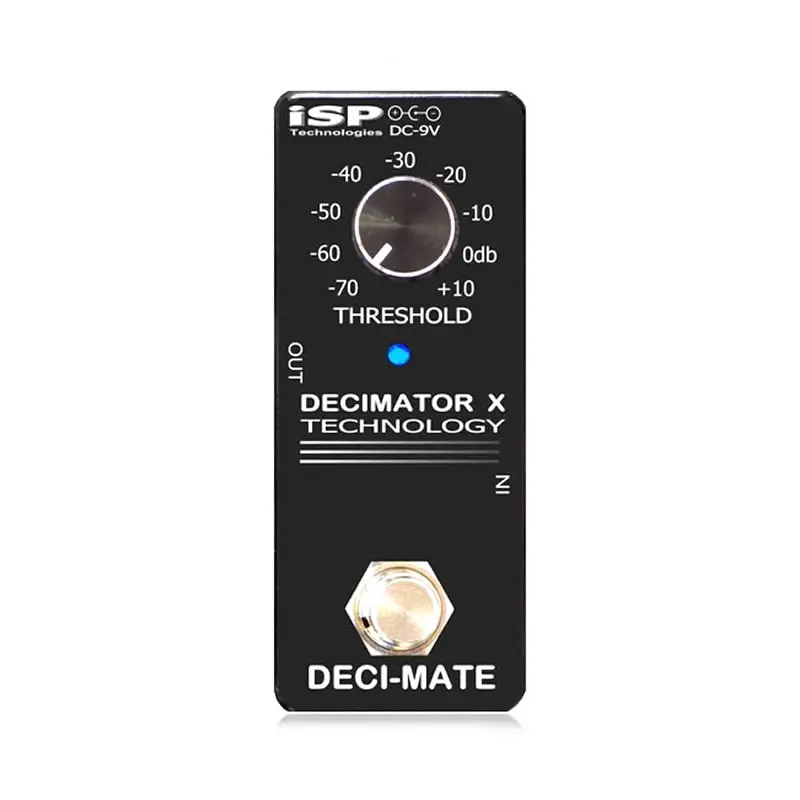 Микродесятичный экземпляр ISP DECI-MATE, моноблочный эффект шумоподавления, максимальное шумоподавление выше 90 дБ, Входное сопротивление: 500k