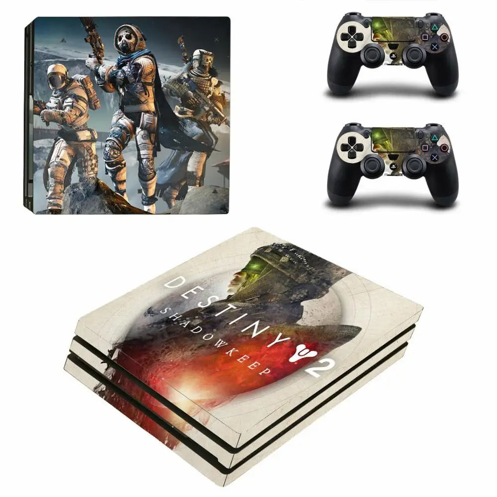 Стикеры Destiny 2 Shadowkeep PS4 Pro виниловые наклейки для консоли PlayStation 4 и контроллеров |