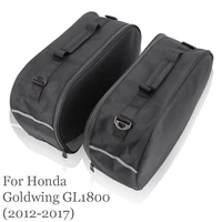 2012 2017 motorcycle trunk saddlebag saddle bags liner set for honda goldwing gl1800 1800