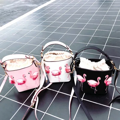 

Luxury New 2019 Brand Fashion Women Handbags PU Leather Female Bucket Crossbody Bag Women Shoulder Bags Designer Handbag