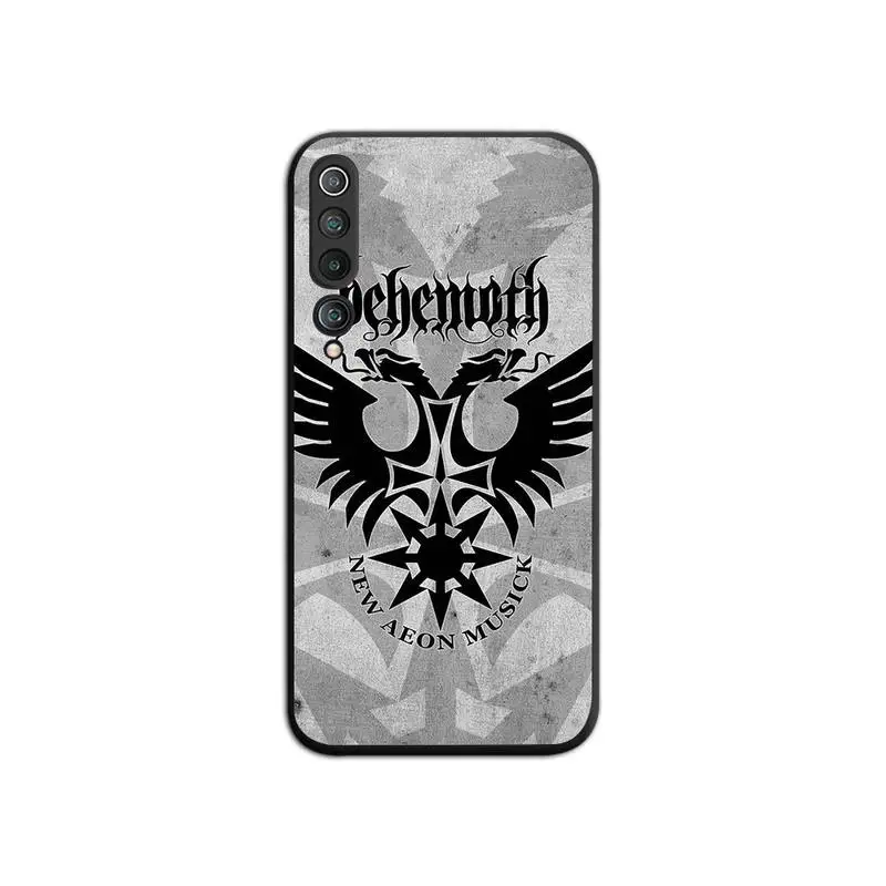 Behemoth Rock Band Phone Case For Xiaomi Mi Note 10 Lite 9T Pro xiaomi CC9 9SE | Mobile Cases & Covers