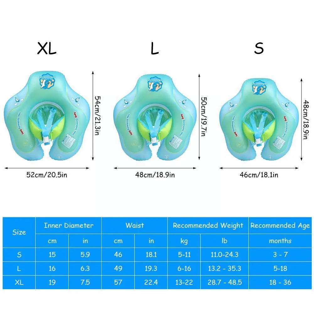 

New Baby Swimming Float Inflatable Swimming Ring Summer Swimming Bathing Inflatable Pool Children's Accessories Circle Ring Y9M0