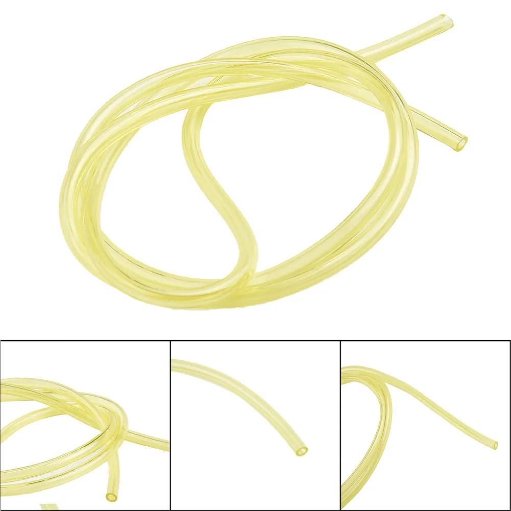 

Pro 1PC Yellow Smooth Fuel Tube Petrol Diesel Oil Line Hose For Blowers Strimmer