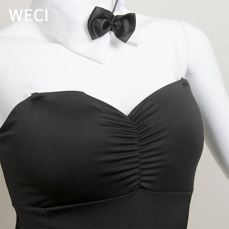 WECI сексуальный кролик одежда для девочек обратный облегающий костюм Косплэй с