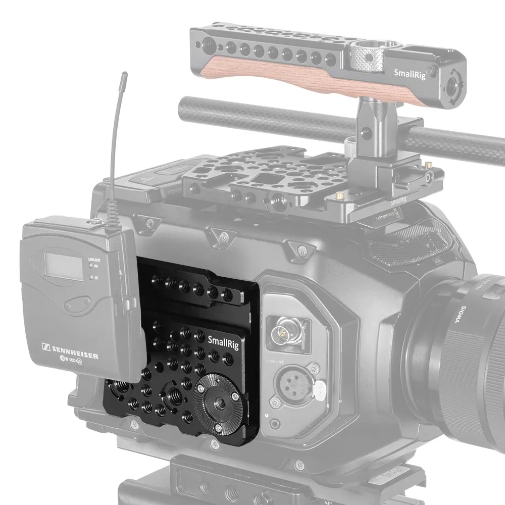 Боковая пластина SmallRig Rosette для мини-камеры Blackmagic URSA со встроенным холодным