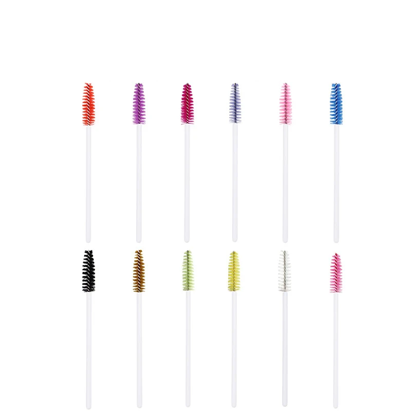 Оптовая продажа ресниц палочка щетка 200 шт наращивание тушь для палочки макияжа