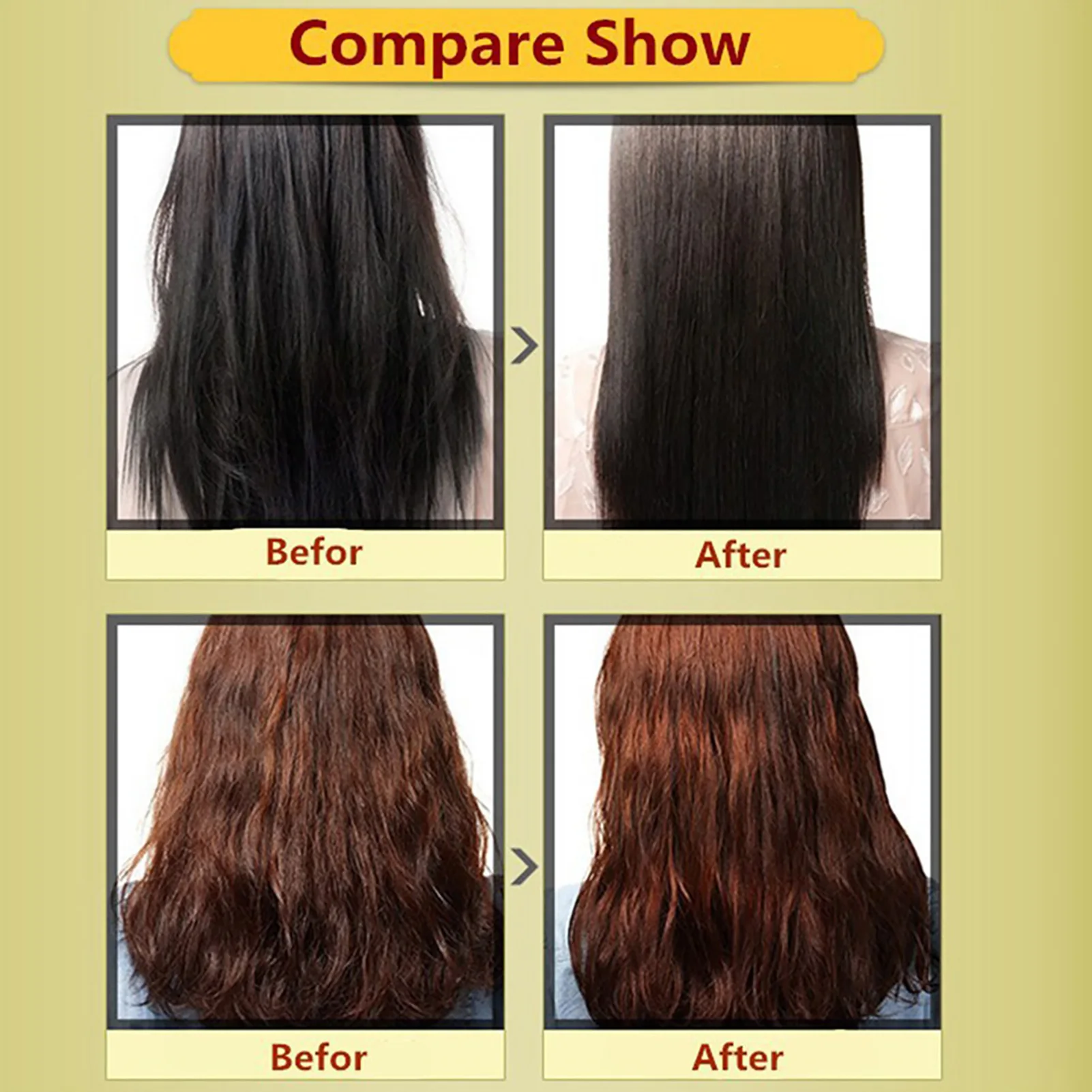 

Natural Hair Growth Serum Oil Authentic Argan Hair Care Mask Anti-aging Preventing Hair Loss Nourishing Scalp Essential Oil 60ML