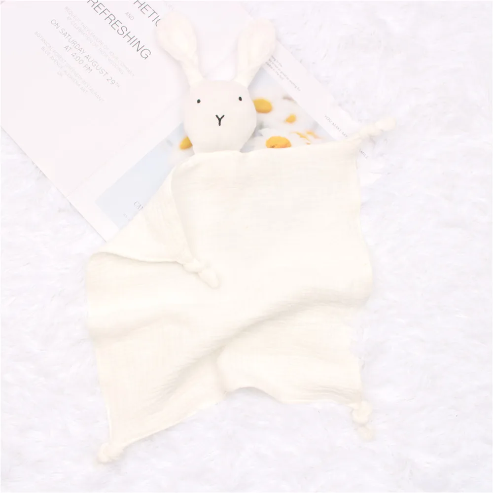 Детское Хлопковое одеяло муслиновое мягкие спящие куклы для новорожденных