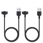 Кабель для зарядки, совместимый с фитнес-браслетом, 2 шт.