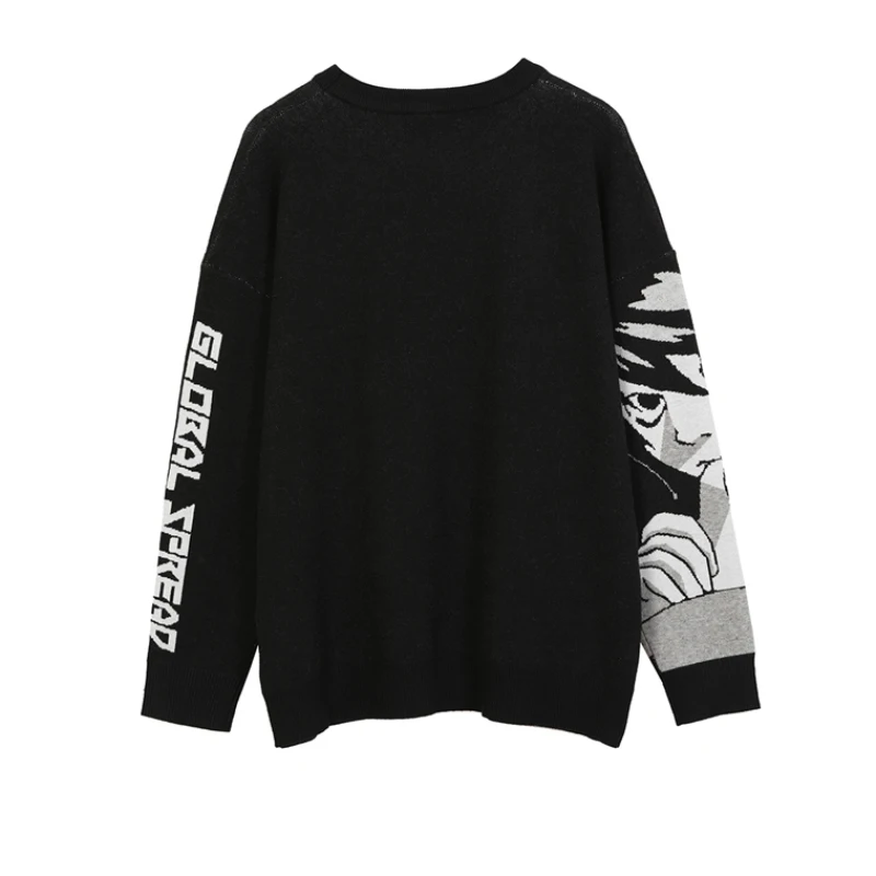 Женский свитер с длинным рукавом в стиле Харадзюку | Женская одежда