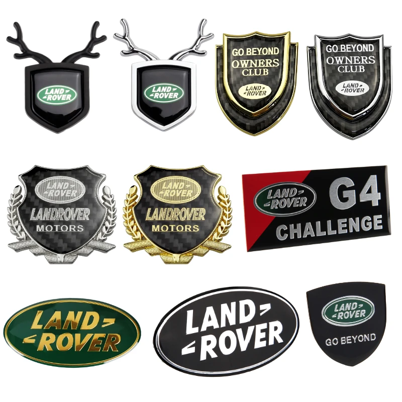 Наклейка с эмблемой для автомобиля Land Rover Discovery 5 4 3 Freelander 1 2 Defender 110 Range Evoque Vogue Velar