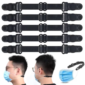 Маска расширяющийся пояс предупреждение регулируемые 10 шт. маска шнурки боль в ухе расширение повязки унисекс крюком маски маска избавляет от уха веревка
