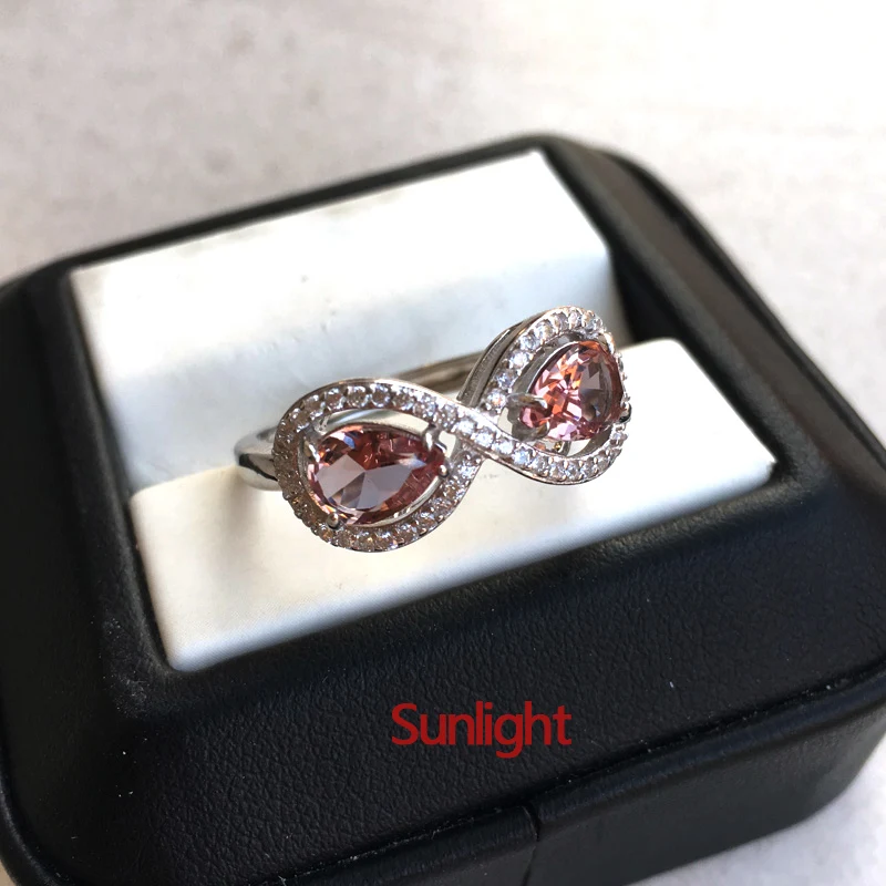 Женское кольцо с зултанитом CSJ ювелирное изделие из стерлингового серебра 925