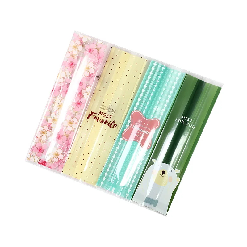 

50 шт., пластиковые пакеты для упаковки леденцов