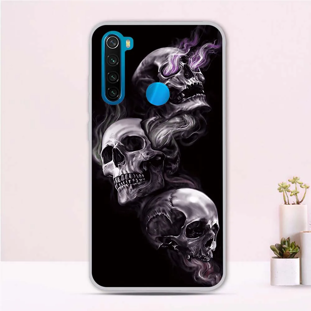 Чехол для Xiaomi Redmi Note 8 Силиконовый ТПУ чехол с принтом Pro чехлы телефонов